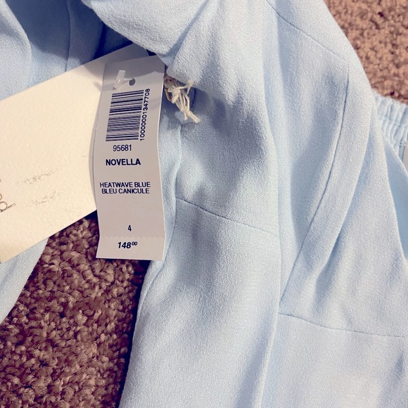 Aritzia Wilfred Novella dress size 4 in Heatwave Blue - Picture 4 of 5